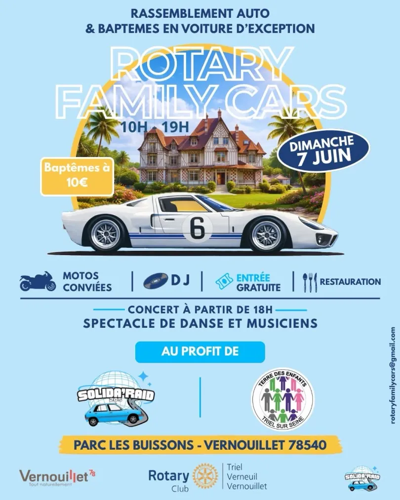 Affiche Rotary Family Cars
